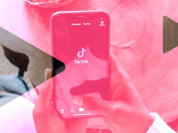 smartphone showing tiktok logo - brands that stand out on tiktok