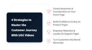 4 Strategies to Master the Customer Journey With UGC Videos