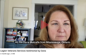 Legion Veterans Services testimonial by Dana