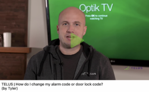 TELUS | How do I change my alarm code or door lock code? (by Tyler)