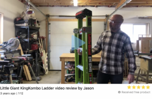 Little Giant KingKombo Ladder video review by Jaso