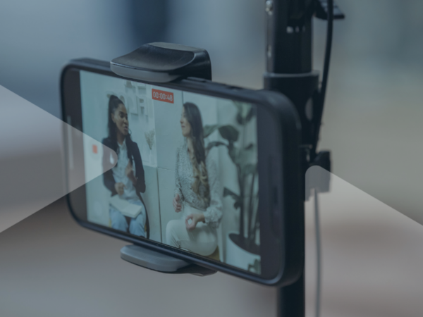 recording video marketing content on a phone